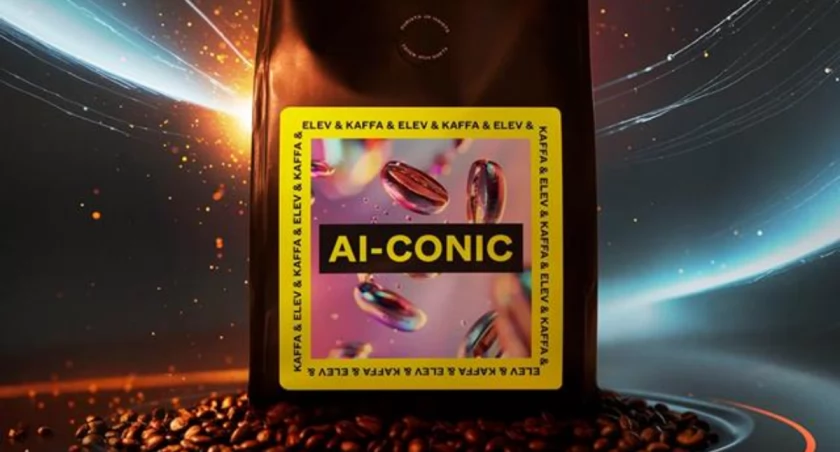 Zdjęcie: kawa skomponowana przez AI/Kaffe Roastery