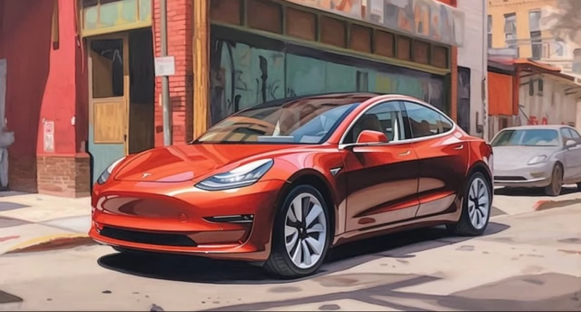 Zdjęcie: Tesla/AI