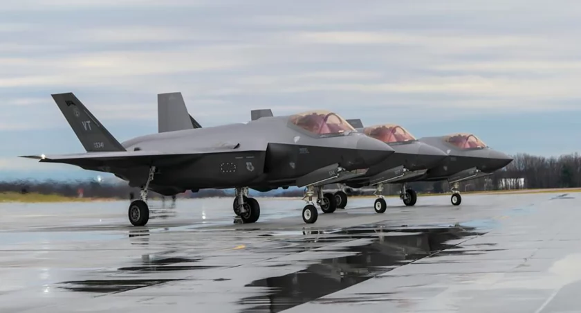 Zdjęcie: Myśliwce F-35/Siły powietrzne USA