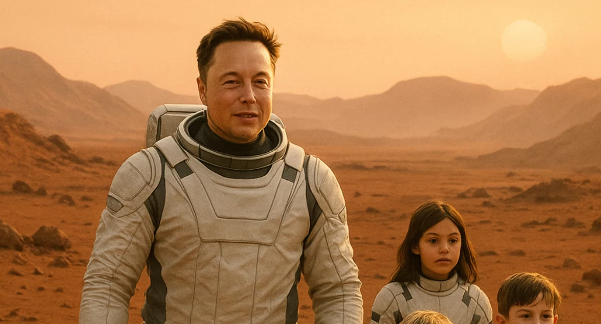 Elon Musk zaludnienie Marsa