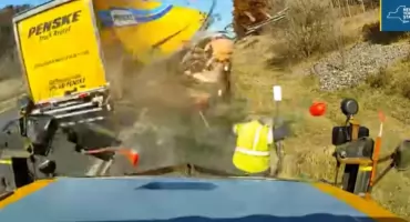 Cudem uniknął śmierci! Zobacz film z tego szokującego wypadku!